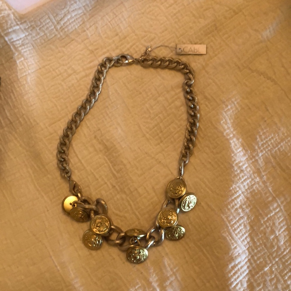 CAbi button necklace